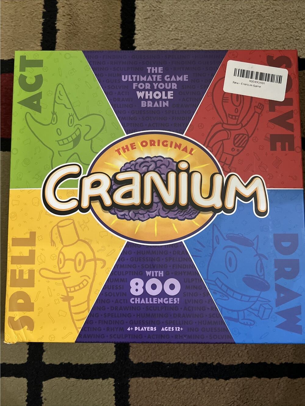 CRANIUM Board Game BRAND NEW SEALED Hasbro Gaming